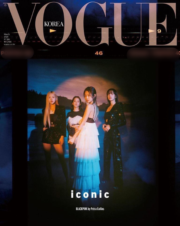  
BLACKPINK chính thức bước lên "kinh thánh thời trang" Vogue (Ảnh: Vogue).