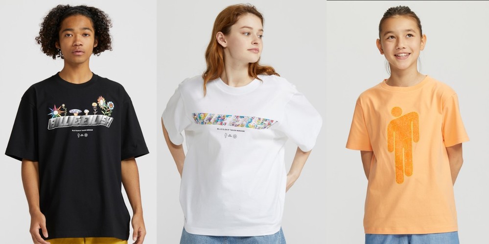 Auth Áo phông Uniqlo x Billie Eilish x Takashi Murakami  Shopee Việt Nam