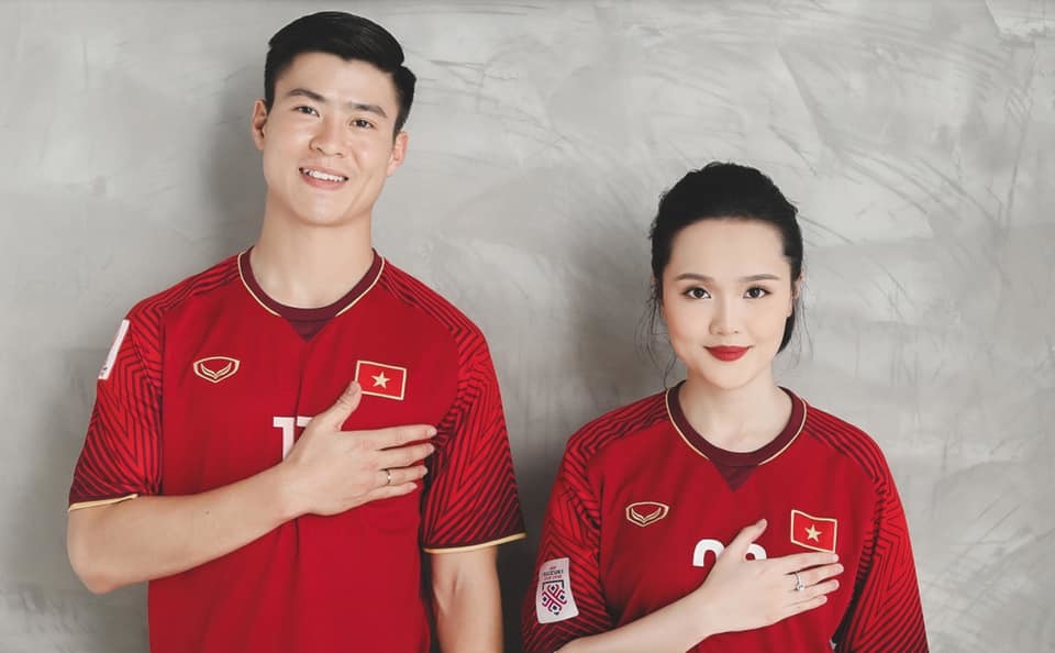  
Quỳnh Anh và Duy Mạnh đã khiến nhiều người ngưỡng mộ về mối tình ngọt ngào (Ảnh: FBNV)