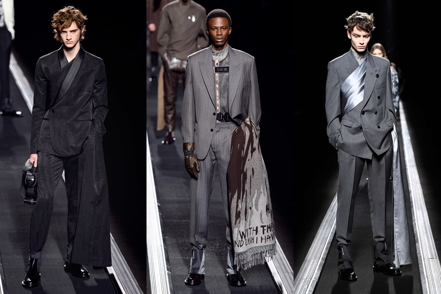  
Thiết kế tương tự của nhà mốt Pháp, các tín đồ thời trang dễ dàng nhận ra màu sắc chung trong các bộ vest của Dior. (Ảnh: Elle.vn)