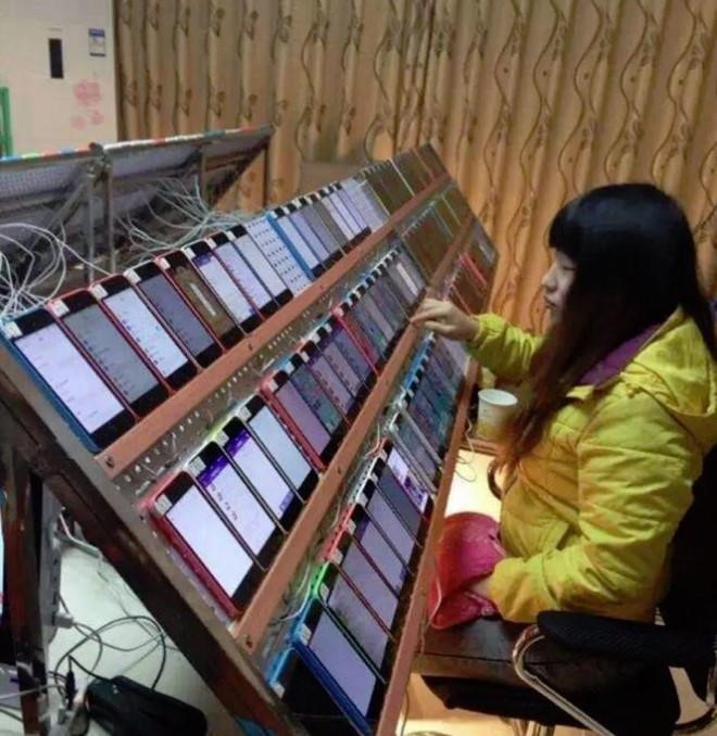 Click farm  ngành công nghiệp cày view ảo đang bùng nổ tại Trung Quốc