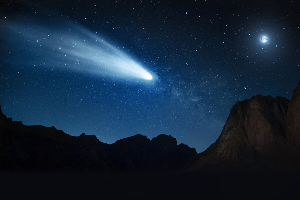  
Hình ảnh ấn tượng về sao chổi. (Ảnh: Phys.org)