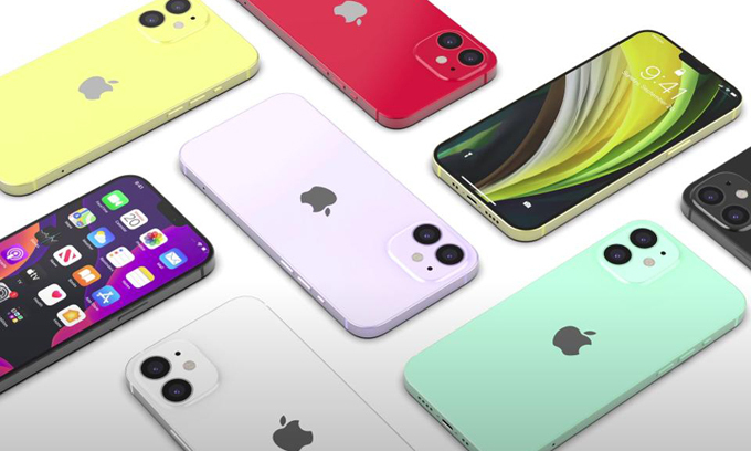  
Nhiều đồn đoán cho rằng Apple sẽ cho ra mắt 4 mẫu iPhone 12. (Ảnh: Twitter).