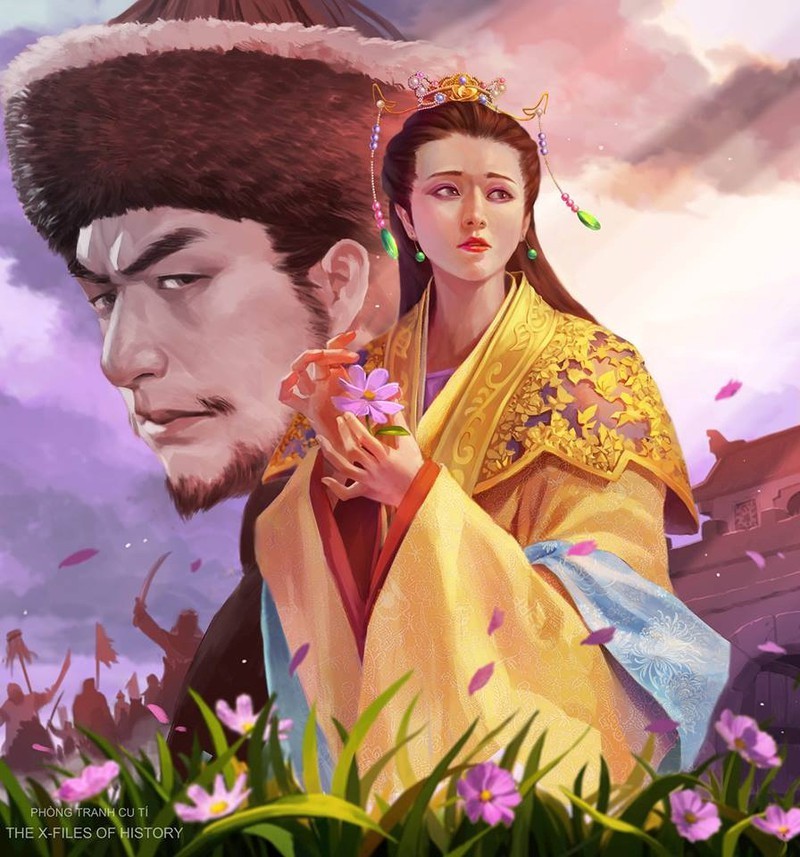  
Bà đã dùng tình yêu ấy để trở thành sức mạnh và sự dũng cảm làm “tình báo” tin mật cho triều đình nhà Trần tại Mông Cổ. (Ảnh minh họa: Phong Tranh Cu Tí)