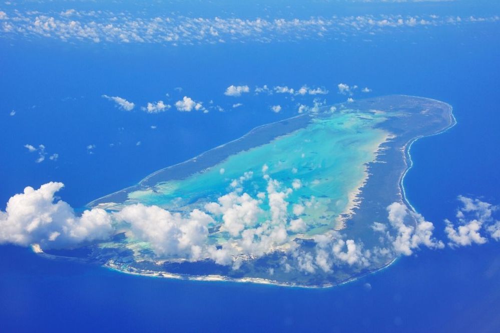  
Đảo san hô Aldabra nhìn từ trên cao (Ảnh: Wikipedia)