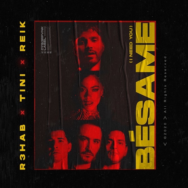  
Bìa single Bésame (I Need You). (Ảnh: Universal Music)