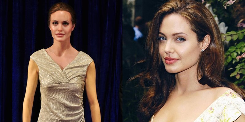  
Mỹ nhân đẹp nhất nhì Hollywood Angelina Jolie hóa người đàn bà "lực điền", màu da mặt với da tay còn chẳng giống nhau. Ảnh: TMZ