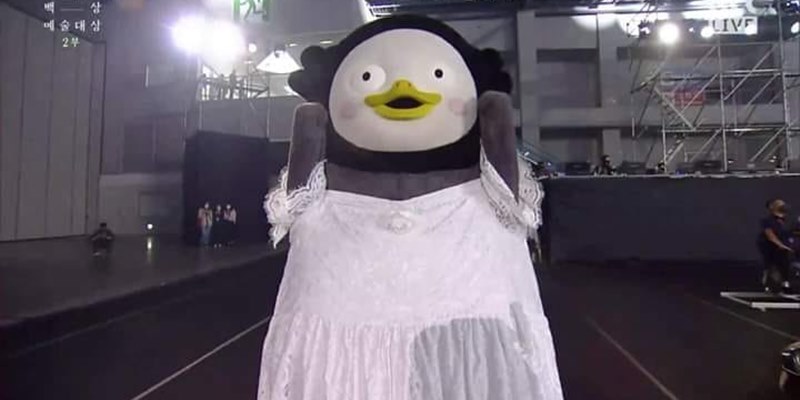  
Nhân vật được nhắc đến chính là chim cánh cụt Pengsoo này đây. Ảnh: JTBC