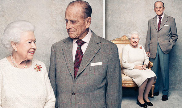 
Nữ hoàng Anh và Hoàng thân Philip có hơn 70 năm bên nhau với mối tình sâu đậm. (Ảnh: The Mirror)