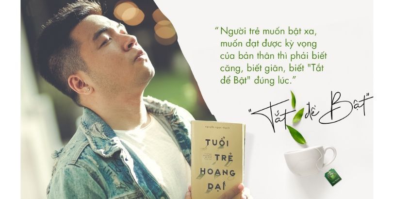  
Nhà văn trẻ Nguyễn Ngọc Thạch đồng tình với thông điệp “Tắt để Bật”.