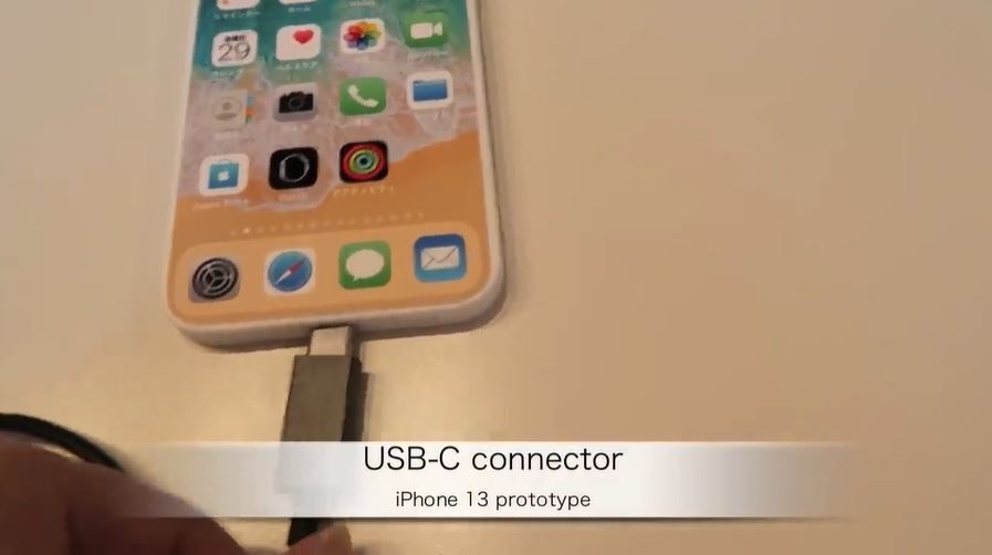  
iPhone 13 có thể trang bị cổng USB-C thay cho cổng Lightning. (Ảnh: Chụp màn hình).