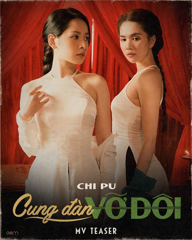  
Poster gốc của Chi Pu - Ngọc Trinh trong Cung đàn vỡ đôi (Ảnh: FBNV).