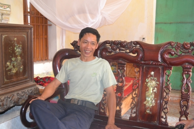  
Ông Phạm Văn Đoan, trưởng xóm.