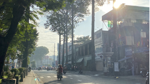  
Chỉ số tia cực tím ở khu vực Thành phố Hồ Chí Minh bắt đầu vào sáng 8/6 đã ở mức cao. (Ảnh: Người Lao Động)