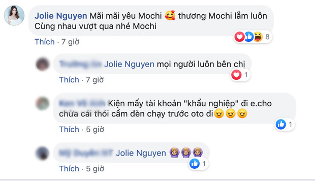 
Jolie Nguyễn cũng ngỏ ý với fan, hứa cùng nhau vượt qua. (Ảnh: Chụp màn hình)