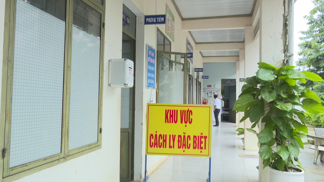  
Khu vực cách ly đặc biệt ở Trung tâm Y tế huyện Sa Thầy (Ảnh: Thanh Niên)