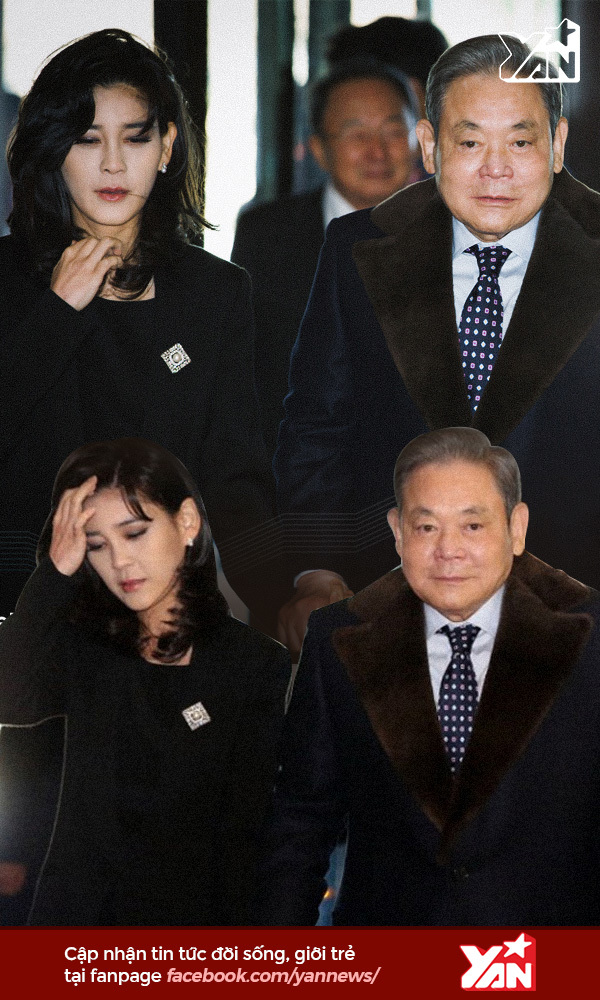  
Lee Boo Jin (trái) còn được mệnh danh là "tiểu Lee Kun Hee" vì ngoại hình cùng phong thái giống bố chủ tịch tập đoàn Samsung.