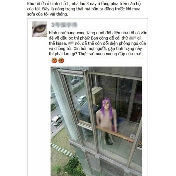  
Thì ra con ma nơ canh mới là nguyên nhân khiến vị hàng xóm mua chiếc ghế sofa (Ảnh: Weibo)