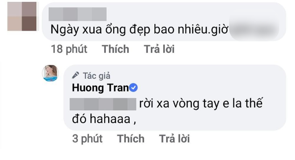  
Diễn viên Việt Anh vừa bị fan chê vừa bị vợ khịa kém sắc​. Bình luận của Hương Trần "dậy sóng" dư luận. (Ảnh: Chụp màn hình)
