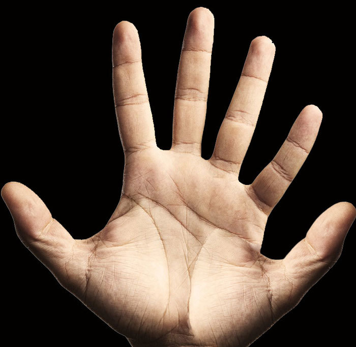  
Người có hơn 5 ngón tay trên 1 bàn tay quả thật rất hiếm. (Ảnh minh họa: Pinterest)