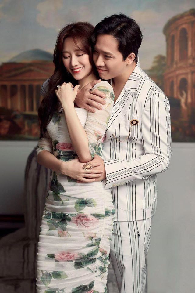 
Hari Won - Trấn Thành là cặp đôi khiến dân tình ghen tị rất nhiều. (Ảnh: FBNV)