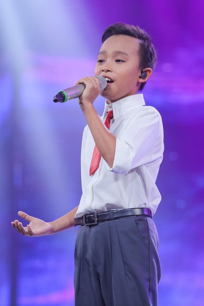  
Cậu bé "hiện tượng" Hồ Văn Cường của Vietnam Idol Kids 2016. (Ảnh: Vnexpress)