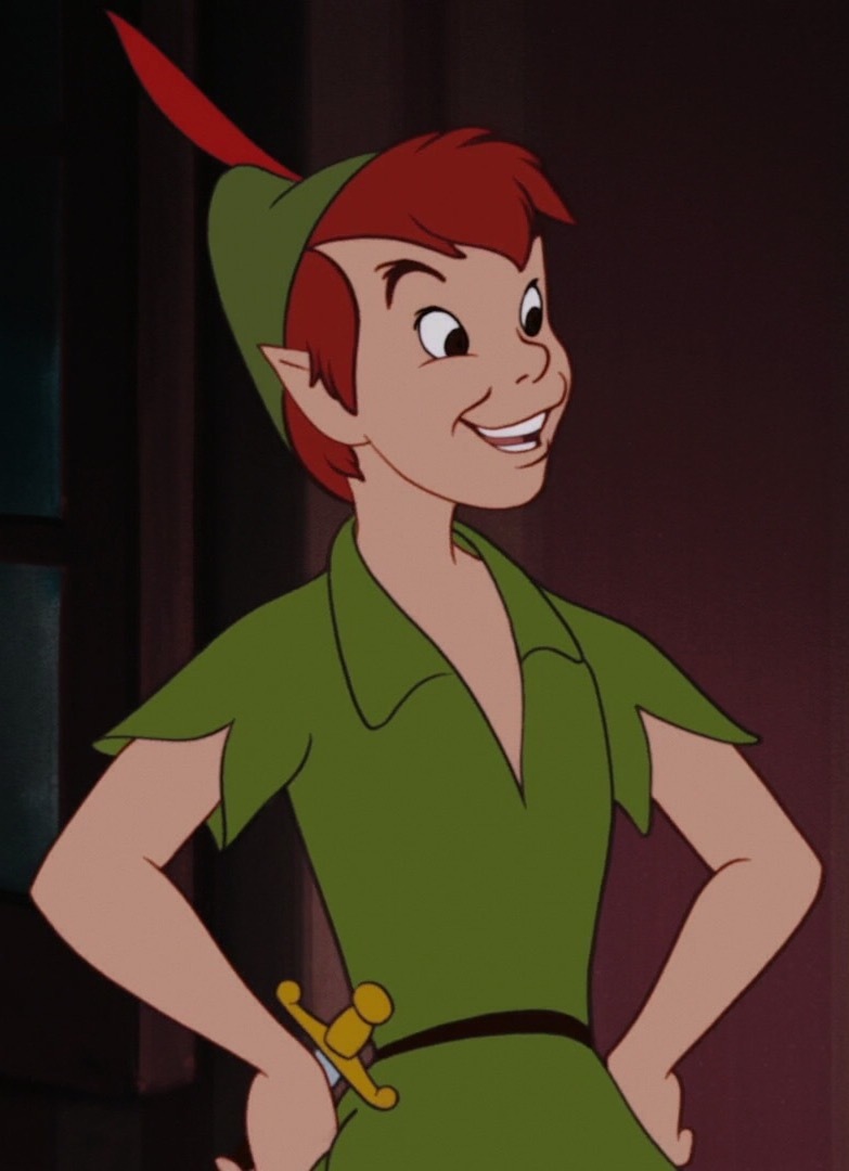  
Peter Pan mang hình hài của một cậu bé và mãi mãi không chịu trưởng thành (Ảnh: Disney Wiki - Fandom)