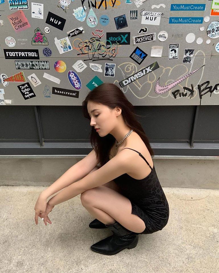  
Đường nét thanh tú của nữ idol sau giảm cân (Ảnh: Instagram Nancy).