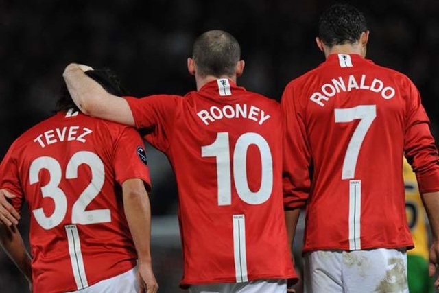  
Tam tấy Cristiano Ronaldo - Wayne Rooney - Carlos Tevez được coi là hay nhất của Quỷ đỏ thành Man