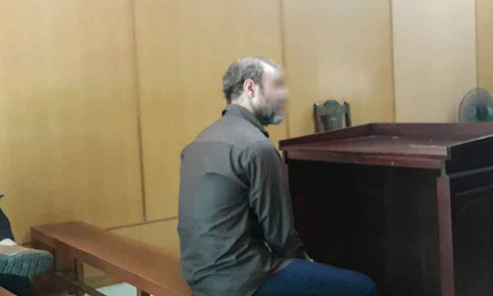  
A.M.N trong phiên toà xét xử ngày 9/7. (Ảnh: Vietnamnet)