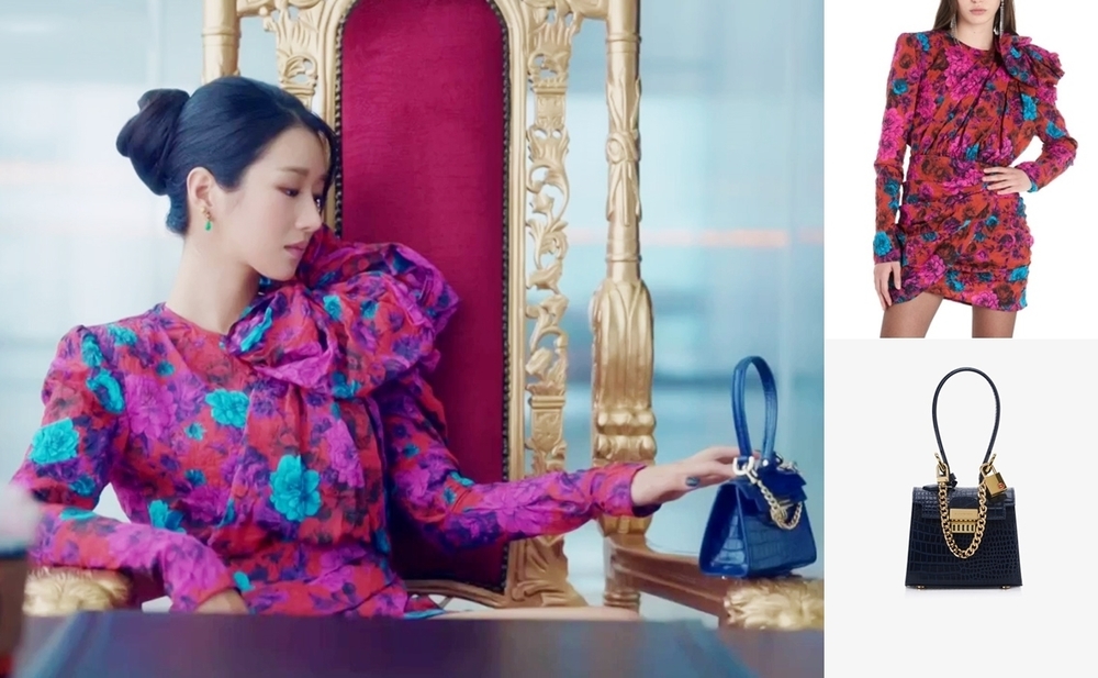 
Trong tập đầu của Điên Thì Có Sao, "điên nữ" Seo Ye Ji đã diện đầm của Magda Butrym có giá 1.445 USD (hơn 33 triệu đồng), kết hợp cùng túi xách Playnomore giá 136 USD (hơn 3 triệu đồng). (Ảnh: TVN).