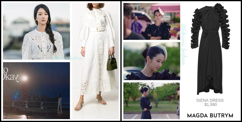  
Chiếc đầm của nhà mốt Zimmermann có giá 32 triệu đồng còn chiếc đắt nhất đến thời điểm hiện tại mà MSeo Ye Ji từng diện có giá gần 37 triệu đồng. (Ảnh: kdrama_fashion).