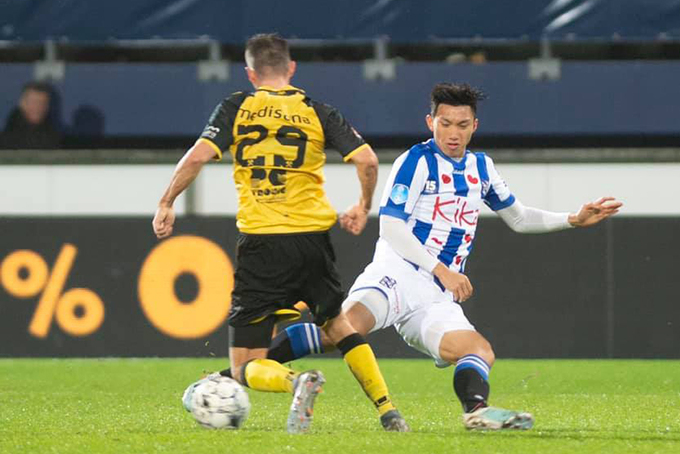  
Văn Hậu sẽ nói lời tạm biệt SC Heerenveen, trở về thi đấu V.League. (Ảnh: Tiền Phong)