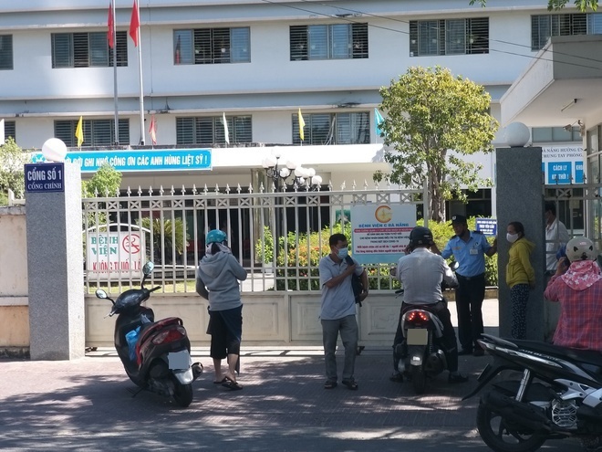  
Bệnh viện C Đà Nẵng hiện đã bị phong tỏa (Ảnh: Zing)