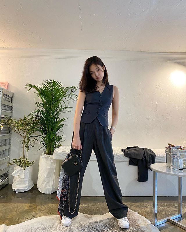 
Jennie được xem là biểu tượng thời trang của xứ Hàn. (Ảnh: Instagram)