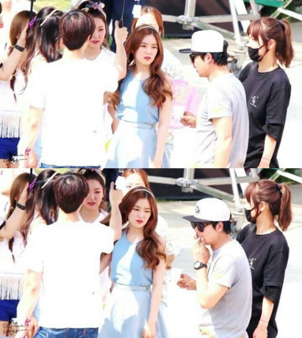  
Fan giải thích rằng Irene không biết tiết chế biểu cảm gương mặt. Ảnh: Twitter