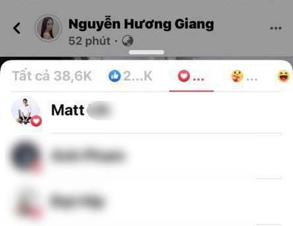 Giữa nghi vấn rạn nứt, Matt Liu liên tục thả tim hình của Hương Giang - Tin sao Viet - Tin tuc sao Viet - Scandal sao Viet - Tin tuc cua Sao - Tin cua Sao