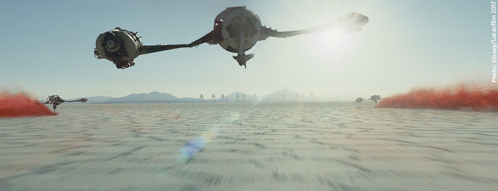  
Cánh đồng Salar de Uyuni trông phim Star Wars: The Last Jedi.
