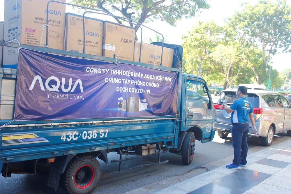 AQUA tiếp sức cho các bệnh viện tại Đà Nẵng