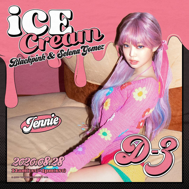  
Nhiều fan mong ngóng được thấy Jennie trong màu tóc hồng tím lại ombre thêm chút xanh như trong ảnh teaser (Ảnh: Chụp màn hình)