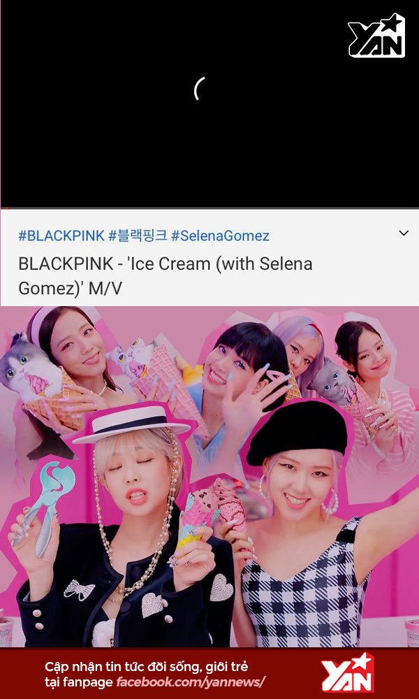 Bạn có yêu món kem và yêu BLACKPINK không? Hãy đến và thưởng thức hình ảnh đầy sắc màu của BLACKPINK với kem tràn ngập quả tươi mát lạnh trong MV \