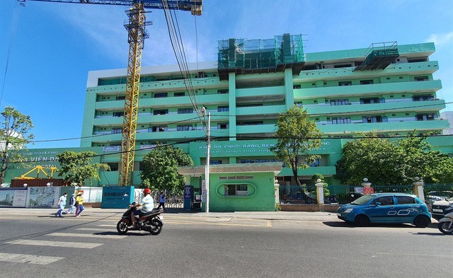  
Bệnh viện Đà Nẵng nơi có nhiều bệnh nhân mắc Covid-19. (Ảnh: TTXVN)