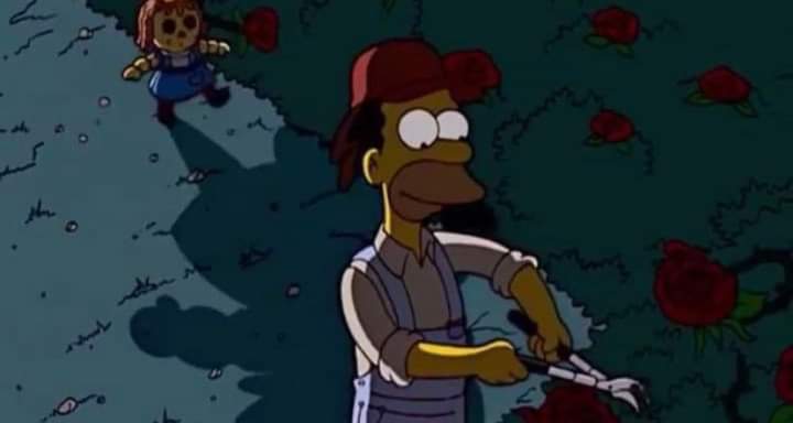 
Một cảnh trong phim The Simpson được cho là đã "tiên đoán" trước sự việc (Ảnh: Twitter)