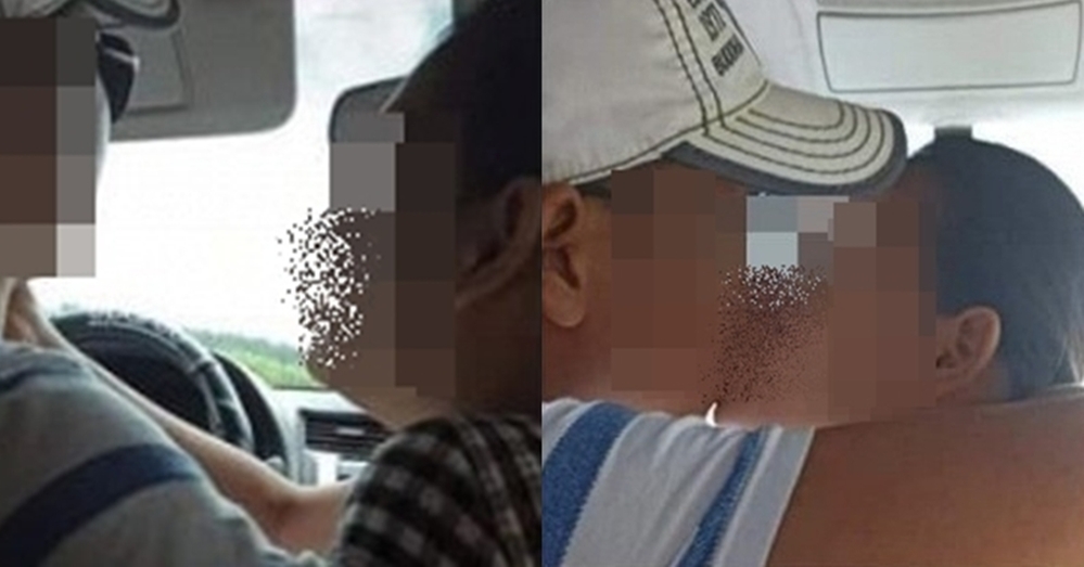  
Hình ảnh "nóng mắt" của cặp đôi trên xe khách được chia sẻ trên mạng xã hội. (Ảnh cắt từ clip)