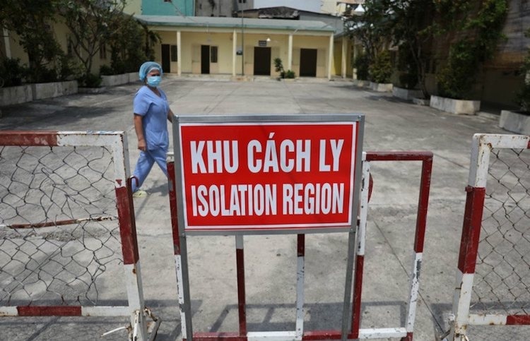  
Một khu vực cách ly y tế phòng chống dịch Covid-19 tại Việt Nam. (Ảnh: Báo Quốc Tế)