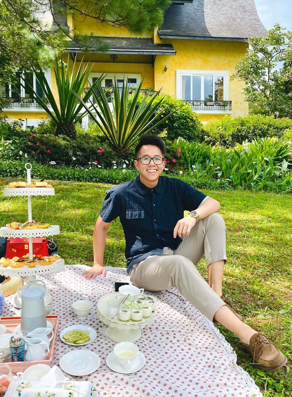 
Matt Liu gây sốt với ngoại hình lịch lãm cùng nụ cười toả nắng. (Ảnh: I.G)