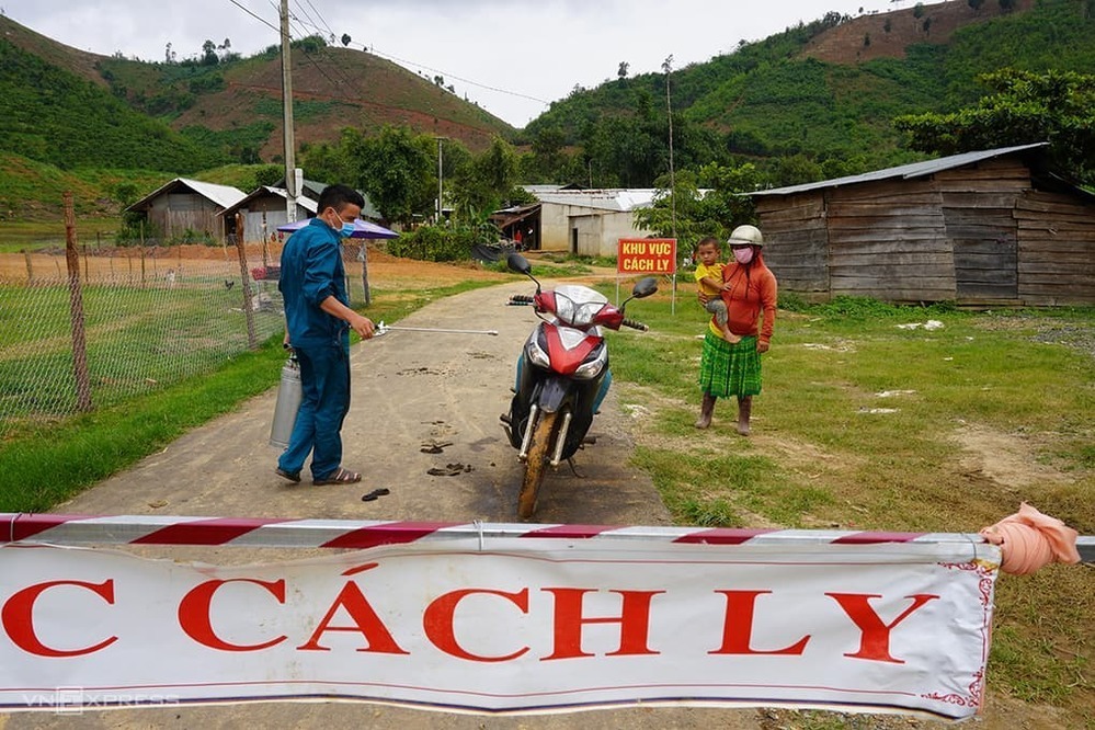  
Một chốt cách ly phòng bệnh bạch hầu tại tỉnh Đắk Nông (Ảnh: VNExpress)