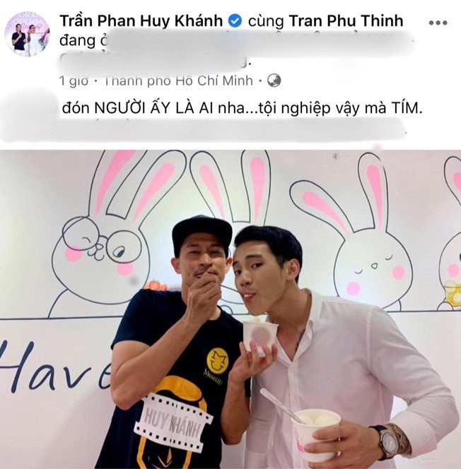 
Huy Khánh cho rằng Phú Thịnh "tím". (Ảnh: Chụp màn hình)
