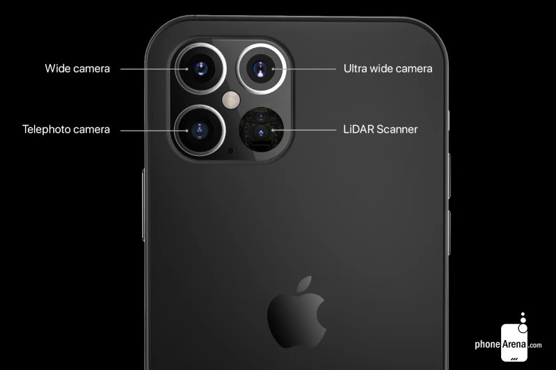  
Camera của iPhone 12 có một số thay đổi. (Ảnh: Phonearena)