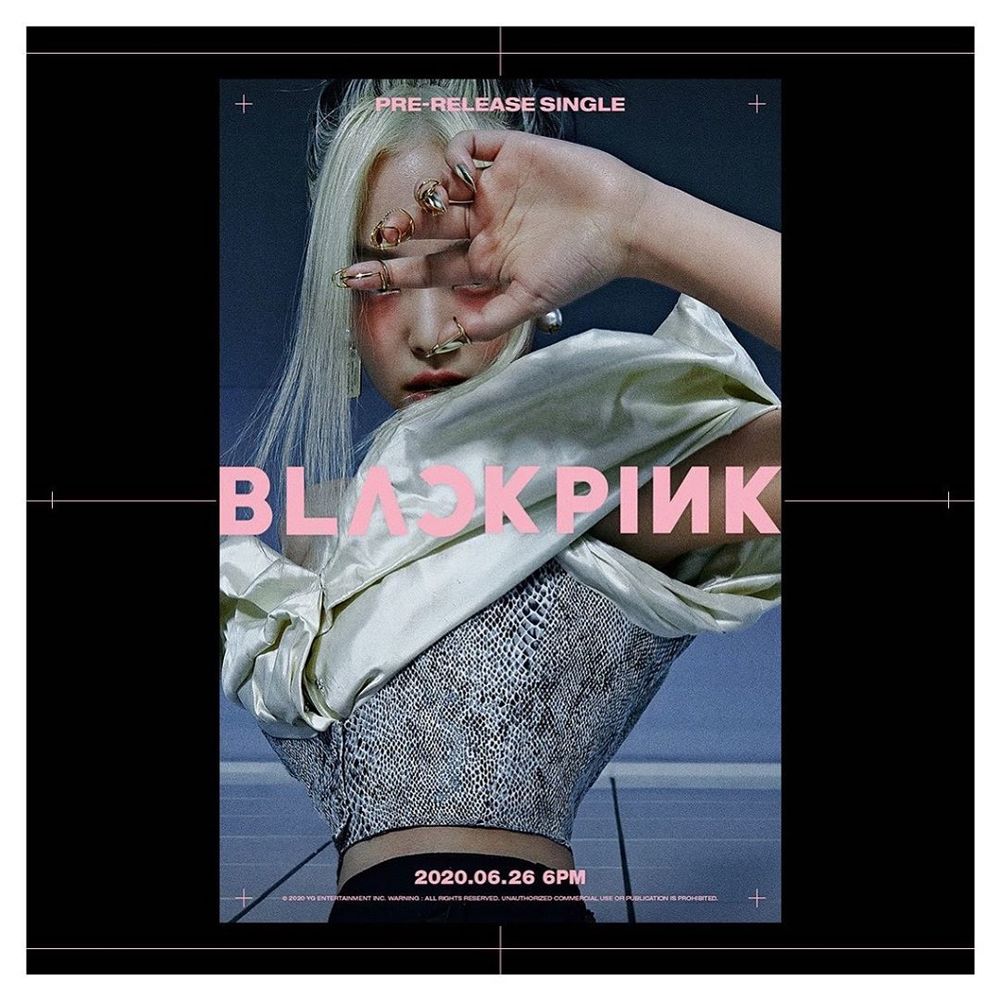 
Jennie có poster đầu tiên cho How You Like That. Ảnh: Instagram